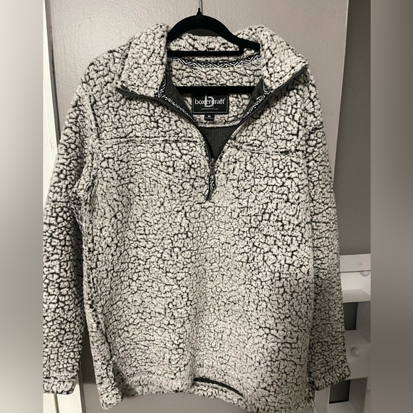 Boxercraft Light Gray Teddy Jacket - Picture 2 of 3